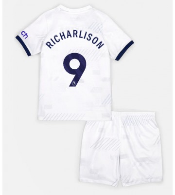 Tottenham Hotspur Richarlison #9 Primera Equipación Niños 2023-24 Manga Corta (+ Pantalones cortos)